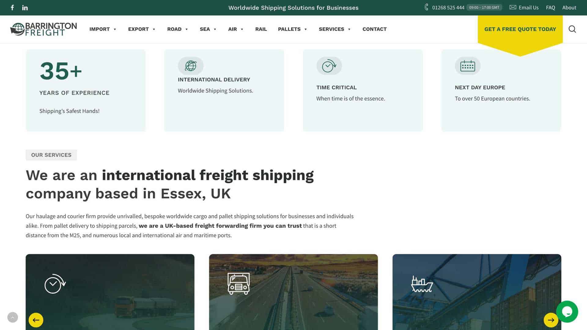 Barrington Freight portfolio image 2