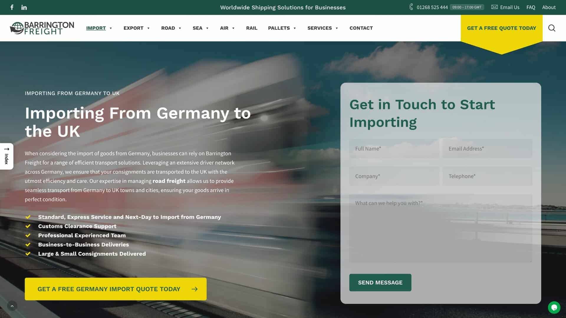 Barrington Freight portfolio image 3