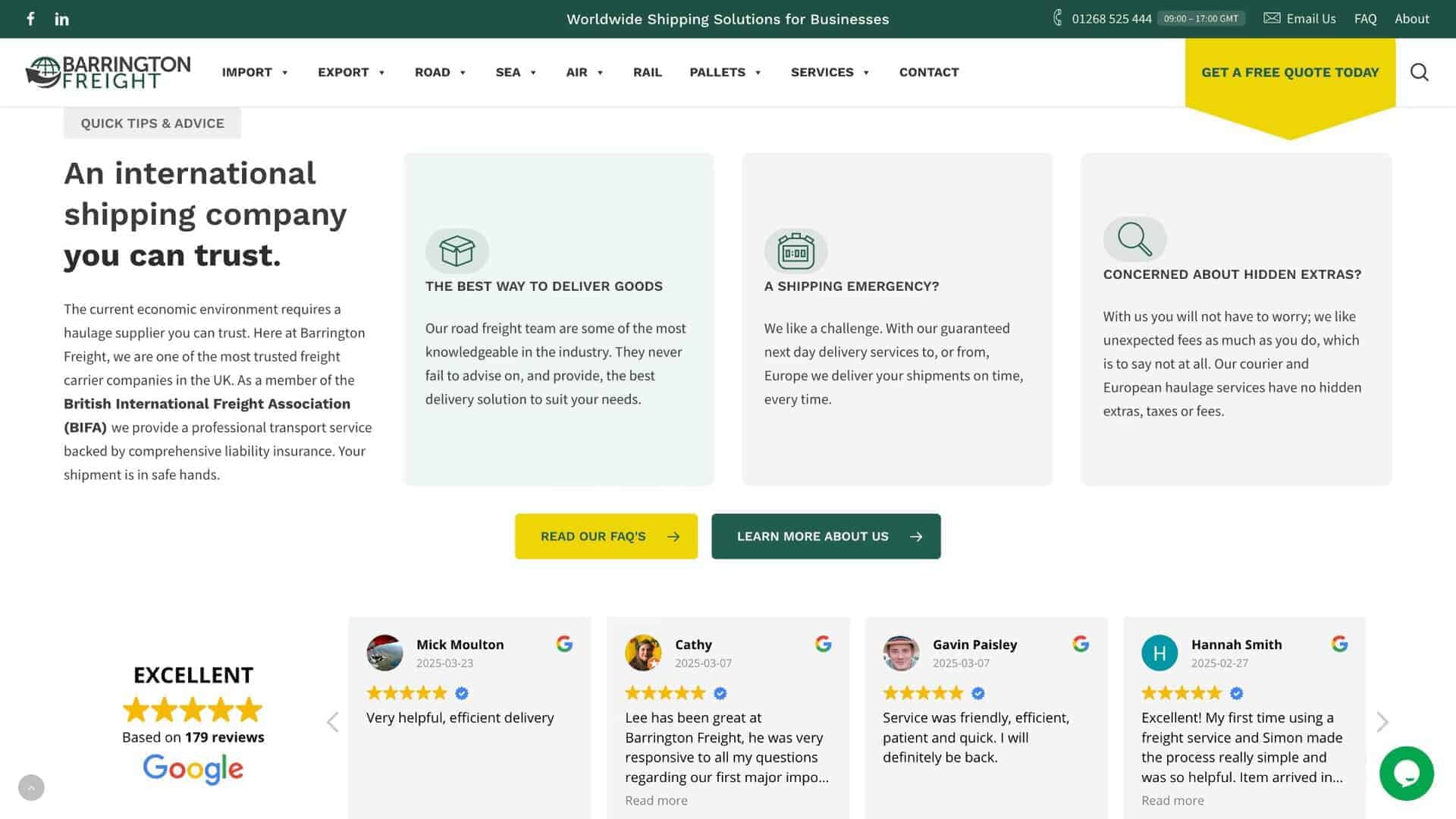 Barrington Freight portfolio image 5