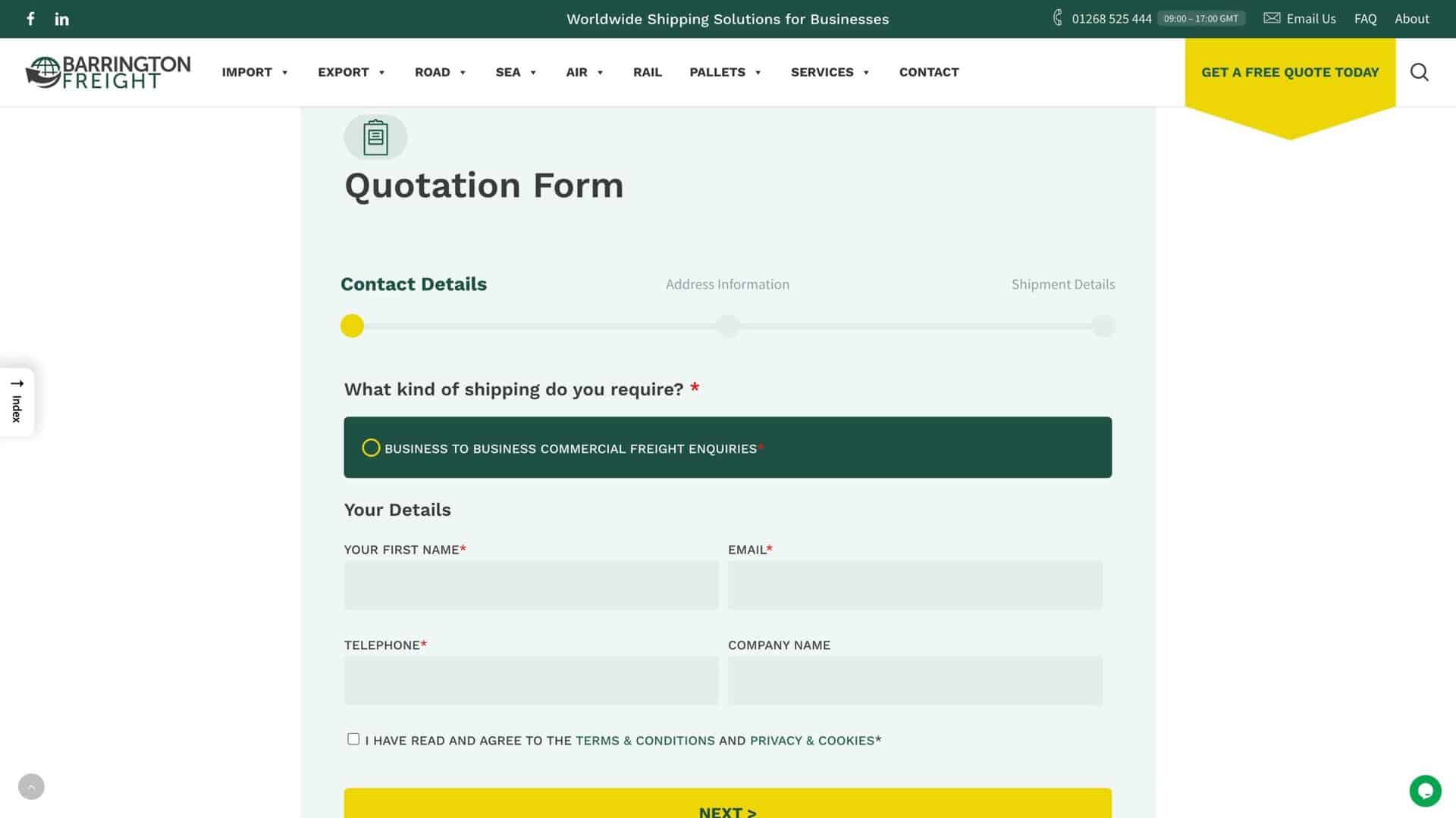 Barrington Freight portfolio image 6