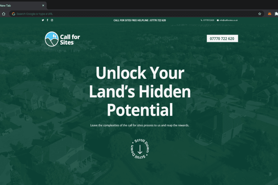 Call for Sites portfolio image 2