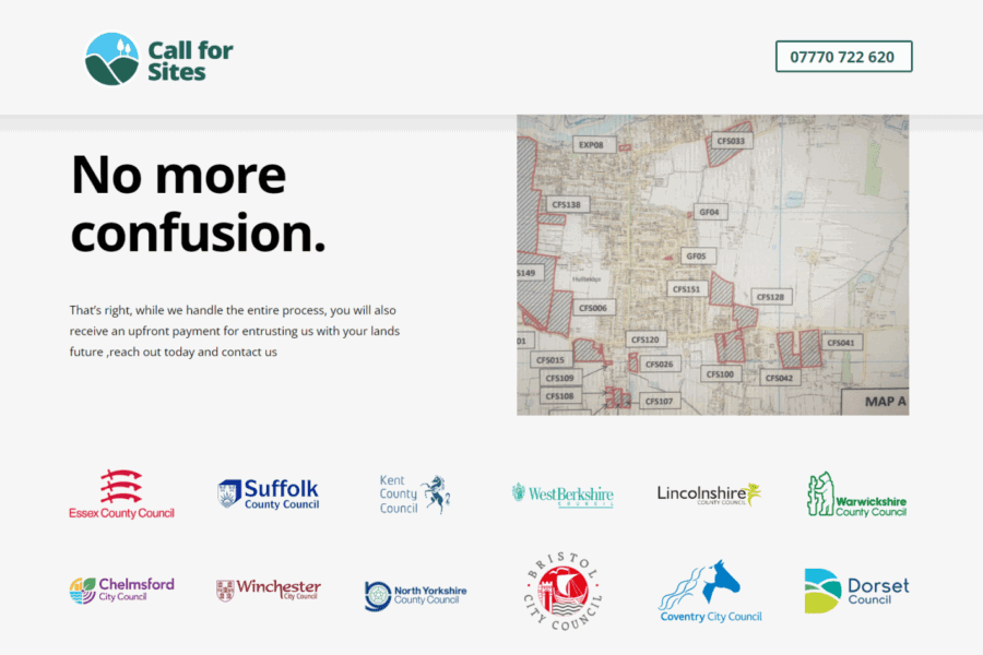 Call for Sites portfolio image 4