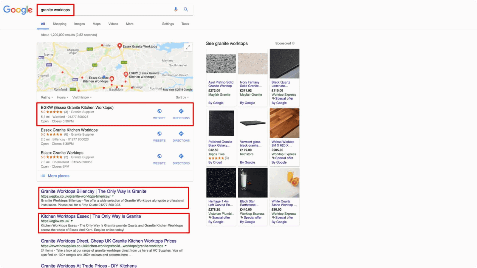 The Only Way is Granite portfolio image 2