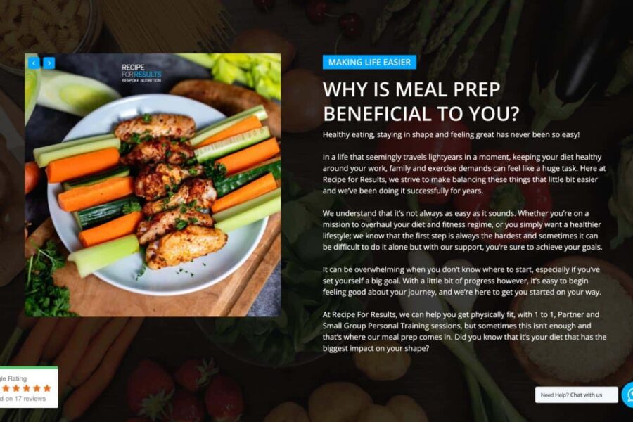 Recipe for Results portfolio image 2