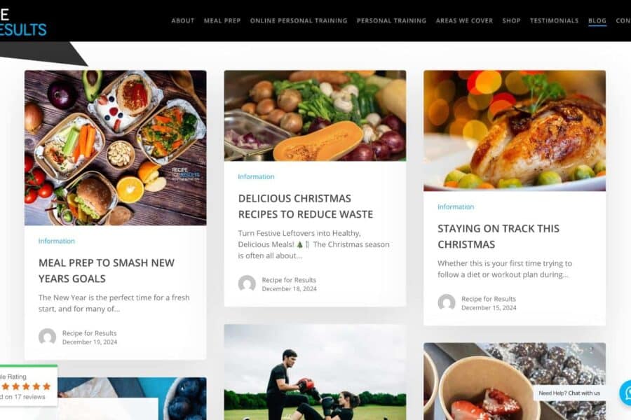 Recipe for Results portfolio image 4